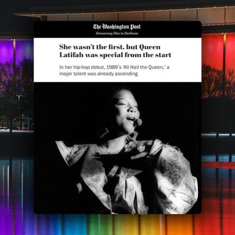 Washington Post Profile on Queen Latifah